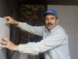 SU DEPOSUNUN İÇİ FAYANS İLE KAPLANIYOR