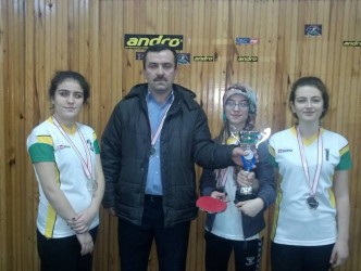 ALAPLI ÇPAL MASA TENİSİNDE İL İKİNCİSİ OLDU