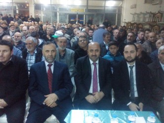 ÖMER DÖNGELOĞLU ALAPLI’DA KONFERANS VERDİ
