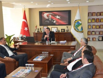 GMİS BAŞKANI NURİ  TEKİN’İ ZİYARET ETTİ