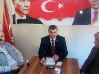 MUSTAFA YAVUZ BASIN TOPLANTISI YAPTI