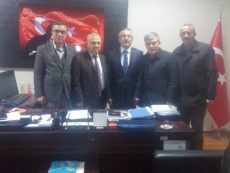 MİLLİ EĞİTİM MÜDÜRÜNÜ ZİYARET ETTİLER