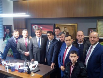 ALAPLI ESNAF ODASI MİLLETVEKİLLERİNİ ZİYARET ETTİ