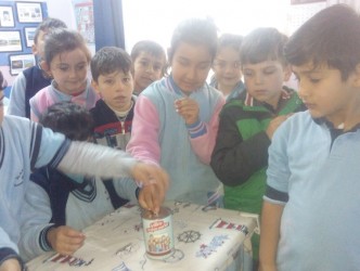 KILÇAK OKULUNDA ÖĞRENCİLER İYİLİKTE YARIŞIYOR