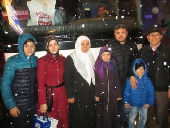 KARNE TATİLİNDE UMREYE GİTTİLER