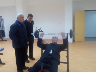 ALAPLI MYO’NA KONDİSYON MERKEZİ AÇILDI