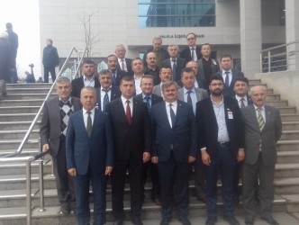 AK PARTİ ALAPLI TEŞKİLATI TBMM’DE ZİYARETLERDE BULUNDU