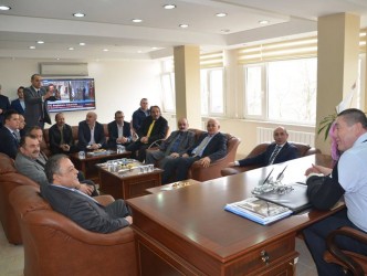 NURİ TEKİN’E GEÇMİŞ OLSUN ZİYARETİ