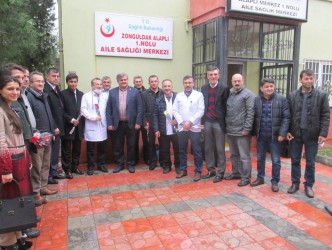 ÇATUROĞLU DOKTOR VE SAĞLIKÇILARI ZİYARET ETTİ