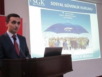 ALAPLI  MYO’DA  SGK BİLGİLENDİRME SEMİNERİ