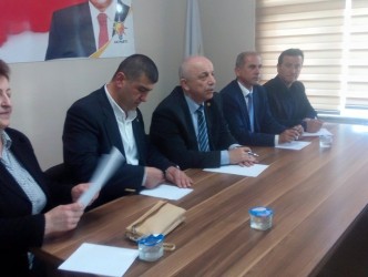 AK PARTİ İLÇE DANIŞMA KURULU TOPLANTISI YAPILDI
