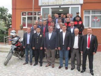 FARUK ÇATUROĞLU EMNİYETİ ZİYARET ETTİ