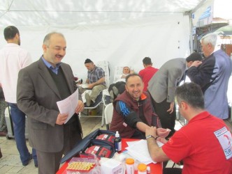 KUTLU DOĞUMDA 120 ÜNİTE KAN TOPLANDI
