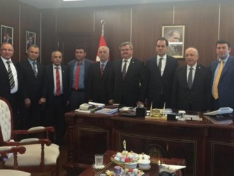 TARIM BAKANI MÜSTEŞARI İLE GÖRÜŞTÜLER