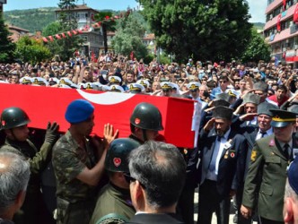 DEVREKLİ ŞEHİDİMİZ SON YOLCULUĞUNA UĞURLANDI