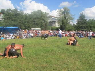 MOLLABEY GÜREŞLERİ İLGİ GÖRDÜ