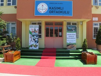 KASIMLI ORTAOKULU SAHA ZİYARETİNE KALDI