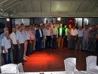 MUHTARLAR DERNEĞİ İFTAR VERDİ