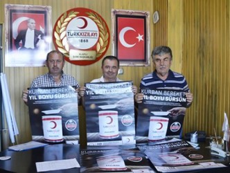KIZILAY VEKALETEN KURBAN KESİM KAMPANYASI  BAŞLATTI