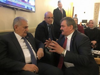 ÇATUROĞLU, BAŞBAKAN YILDIRIM İLE GÖRÜŞTÜ