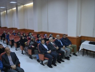 KADINLARA SEMİNER VERİLDİ