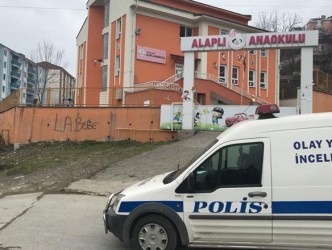 ALAPLI ANAOKULUNU’NUN BİLGİSAYARLARI ÇALINDI
