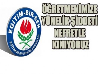 YAPILAN SALDIRIYI KINIYORUZ