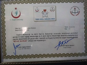 BEYAZ BAYRAK  ÖDÜLÜ ALDILAR