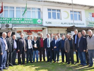 ÇATUROĞLU, ALAPLIDA STK’LARI ZİYARET ETTİ, VATANDAŞLARLA BİR ARAYA GELDİ