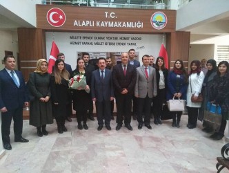 ADAY ÖĞRETMENLER KAYMAKAMI ZİYARET ETTİ
