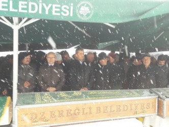 KAZADA ÖLENLER DEFİN EDİLDİ