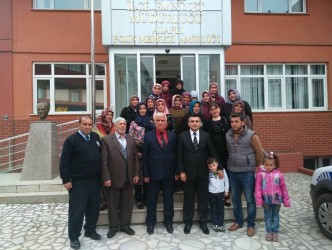 EMNİYET MÜDÜRÜNÜ ZİYARET ETTİLER