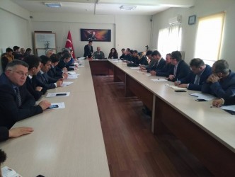 OKUL MÜDÜRLERİNE KAN BAĞIŞI SEMİNERİ