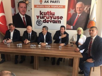 AK PARTİ ALAPLI TEŞKİLATINDA BAYRAMLAŞMA