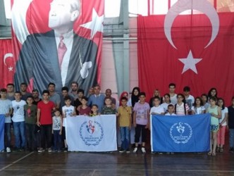 YAZ OKULLARI TÖRENLE AÇILDI