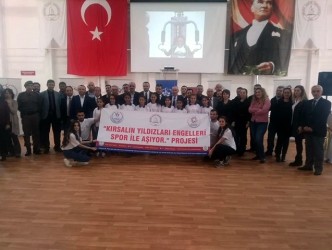 KIRSALIN YILDIZLARI ENGELLERİ SPOR İLE AŞIYOR PROJESİ