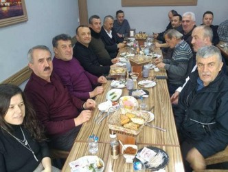 ALAPLI TSO GAZETECİLERLE BULUŞTU