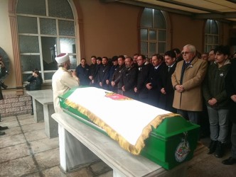 ALİ SUAT ESER SON YOLCULUĞA UĞURLANDI