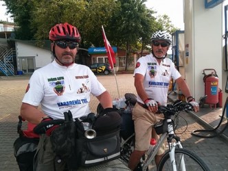 BİSİKLET İLE 1500 KM YOL GİDECEKLER