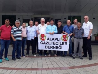 GAZETECİLER DOĞU KARADENİZİ GEZDİ