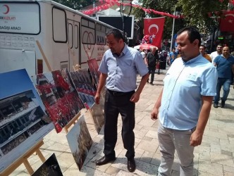 15 TEMMUZ MİLLİ İRADE FOTOĞRAF SERGİSİ AÇILDI