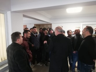 UZUN TTK İÇİN MÜRACAAT YAPANLARI ZİYARET ETTİ
