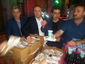 15 TEMMUZ GECESİNDE ODALARDAN İKRAM