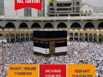 HAC KAYITLARI BAŞLADI