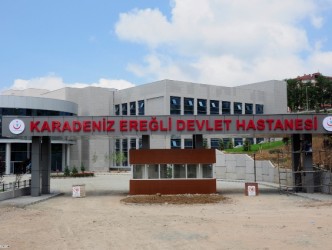 ÇAKIR VE EKİBİ YENİ HASTANEDE İNCELEMELERDE BULUNDU